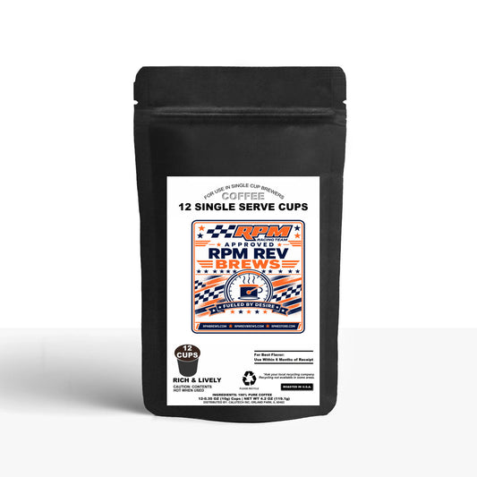 12 Pack Single Serve Coffee Capsules